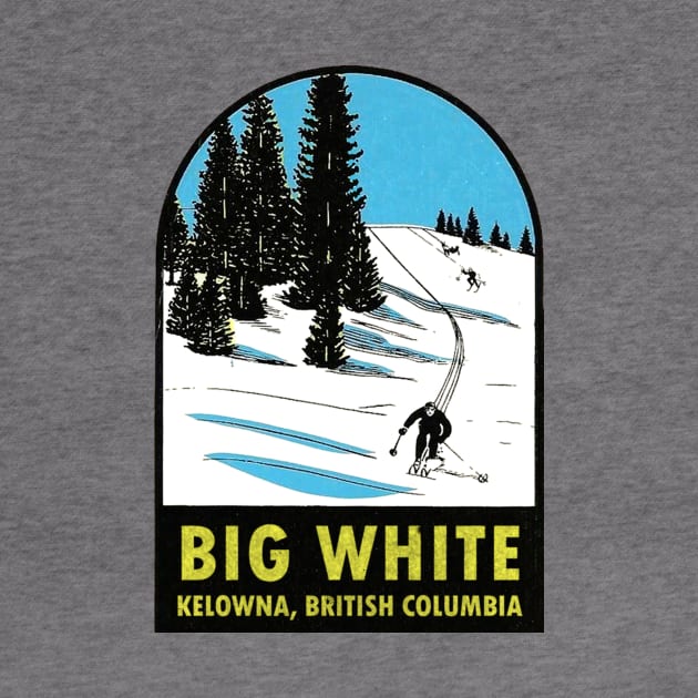 Big White Kelowna BC Vintage by Hilda74